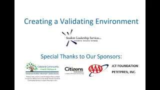 Creating a Validating Environment