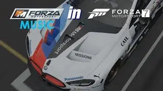 Forza Motorsport 7 with Forza Motorsport 1 music