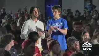 A&nbsp;guy accuses Ben Shapiro of lying about his height, only to be proved incorrect on the spot.