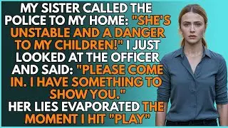 Sister Called Police, Saying I Was &ldquo;Unstable&rdquo;&mdash;I Said, &ldquo;Please, Come In Officer Watch This Footage&ldquo;