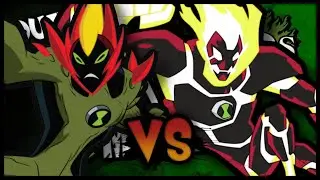 FUEGO vs FUEGO PANTANOSO RAP || Duelos Legendarios de Rap de la Historia (BEN 10 vs BEN 10 RAP)