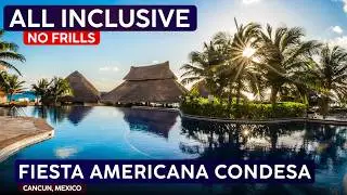FIESTA AMERICANA CONDESA Cancun, Mexico 🇲🇽  4k Resort Tour & Review 🇲🇽 Gray on Gray