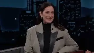 Carrie-Anne talks Arnold Schwarzenegger calming her nerves because she was nervous to do our show