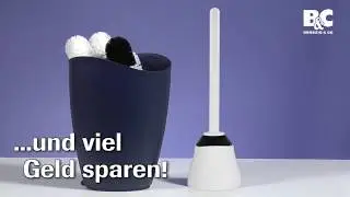 Broszio Toilettenb&uuml;rste - WC Flexicleaner wei&szlig;