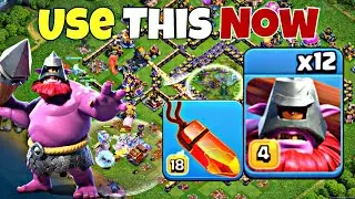 Easiest +320 Cups? 🏆 Smash Legends with TH18 Throwers! Clash of Clans