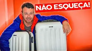 Dicas para viajar | como montar uma MALA COMPLETA