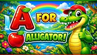 A for Apple 🍎 | ABCD Alphabet | Phonics Song