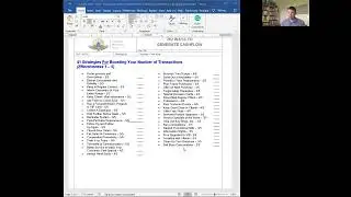 Generating More Transactions