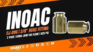 Inoac CJ-09G | Conic Joint No-Flare 3/8