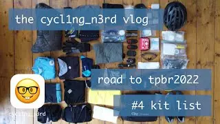 the cycl1ng_n3rd vlog // road to three peaks bike race // #4 kit list