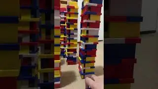 Highlight 30:44 - 35:41 from Dave Jones is Building Domino cities and Skyscrapers TimeLapse Live!