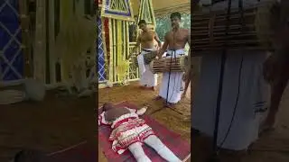 බිම වැටි ආවේෂ වෙන මේ චාරිත්‍රය මොකක්ද ? |දෙවොල් කංකාරියේ දෙව ආවේෂයක්