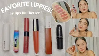 MY TOP 6 MLBB LIPPIES (THE BEST NUDES YOU MUST TRY!!) 👄💄 | Angela Jobog