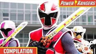 Car Trouble | Super Ninja Steel | Power Rangers Kids