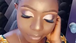 NUDE CUT CREASE/ MAKEUP TUTORIAL