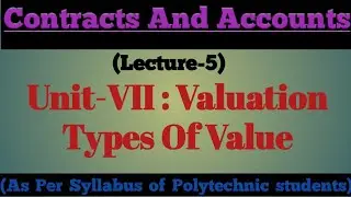 Types of Value || Book Value || Scrap value || Salvage Value || Distress Value || monopoly value