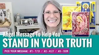 Your Angel Message 😇 How To Live Your Truth (PERSONALIZED READING)