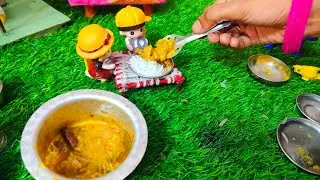 Miniature Cooking Mutton Curry🍛|Mini Mutton Curry|Mutton Recipe| मटन रेसिपी |మటన్ కూర|#food#youtube