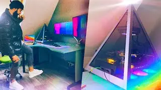 UN PC EN FORME DE PYRAMIDE ? VIDEO SET UP 2021 (azza 804)