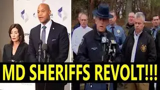 Maryland Sheriffs REJECT Gov. Wes Moore ICE Policy, PROMISES More ICE Agents DEPORTING ILLEGALS!