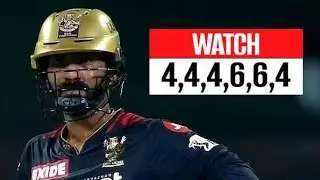 DCvsRCB Dinesh Karthik. one over  Mustafizur for 28 run|444664😯