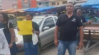 evangelismo na feira livre de Jacobina