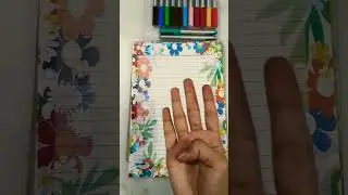 Introduction page calligraphy 😍😍❤❤ #viralstory #writing #creativity #project #viralshort #trending