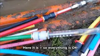How to: On site quality control microduct. Test of the ducting