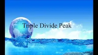 Siberia's Pallas Mountain and N. America's Triple Divide Peak