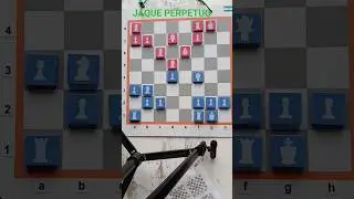 Ejercicio n&uacute;mero 2.JAQUE  PERPETUO #chess #ajedrez #clases #tutorial #docentes #arte #maestro