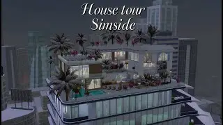 Our New Home - Tour of rooftop house I The Sims 4