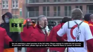 Belgium: Dockworkers SHUT DOWN port of Antwerp, scuffles break out