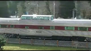 Puget Sound Observation Car on the Empire Builder