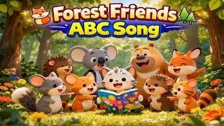 Forest Friends ABC Song 🌲🦊 | Learn Animals A&ndash;Z for Kids