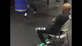 Floyd Mayweather & Gervonta Tank Davis In Camp For May 20 - ESNEWS