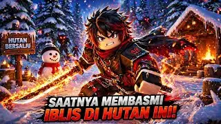 Ksatria Api Membasmi Iblis di Hutan! #video #roblox #99nightintheforest 