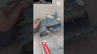 Hyundai Car🚗 Old I10 Deshbord Removal And Ac Service Cooling Coil Condenser Change !! #shorts #short