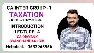 CA-INTER GROUP-2 COSTING Class-1 - CA DIVYANK GYANCHANDANI SIR- ASHISH ARORA CLASSES | 9582965956