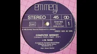 J. M. Band - Computer Monkey (Vocal) Rare Italo Disco 1983