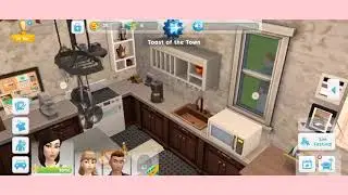 The Sims Mobile | NEW HOUSE DESIGN 🖤🤍