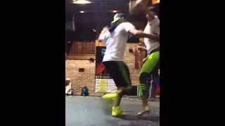 Jhoan Moreno n Eliana Feijo - taller salsa en l&iacute;nea con m&uacute;sica festival mundial de salsa 2013 Cali