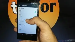 how to set preferred sim for message in yu 4711 mobile