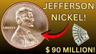 Super Rare Jefferson Nickels Still in Circulation Worth Millions   2000 D, 2001, and 1970!