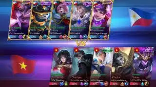 Philippine vs China - National Arena Contest MOBILE LEGEND