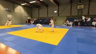 1e dan examen - Yannieke Hofman - Kodokan judo