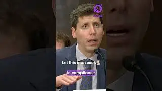 #SamAltman Offered A Job During Senate Hearing #openai #chatgpt #shorts