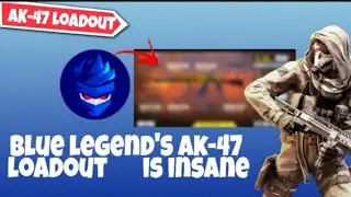 I tried Blue legend's Ak-47 loadout and it's Insane 🤯🤯