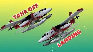 Seaplane Landing and Takeoff: Amazing Water Operations. @rosunrocks1989 