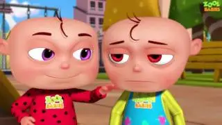 Five Little  Babies Skating Adventure | Zool Babies Fun Videos