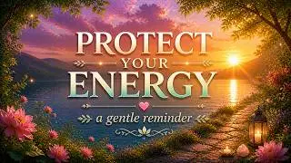 💗Healthy Boundaries | Respect Your Limits & Protect Your Energy | A Gentle Reminder Today #selflove 